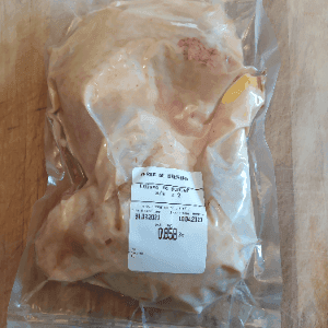 Cuisses de poulet fermier sous-vide par 2