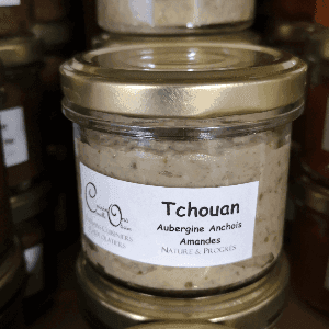 V/ Tchouan (Aubergine, anchois & Amandes)