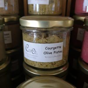 V/ Courgette olives pistou