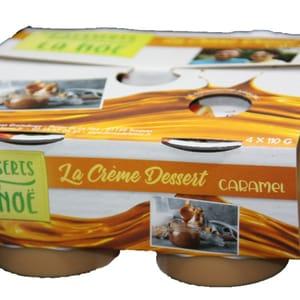 Crème dessert caramel (pack 4x110g)