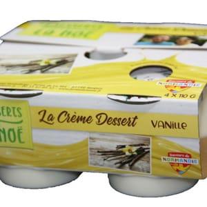 Crème dessert vanille (Pack 4x110g)