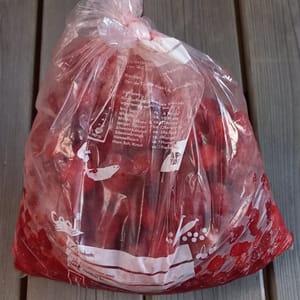 Fraises congelées pour confiture - sac de 3 kg