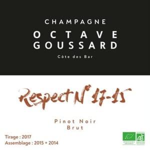 Octave GOUSSARD - RESPECT N°17-15 - BIO
