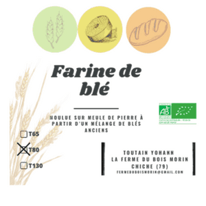 Farine T80 Blé