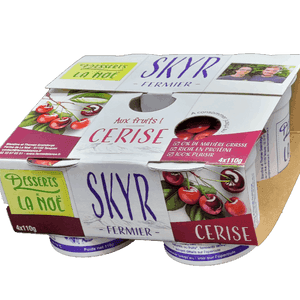 Skyr Fruit, à la cerise (pack de 4x110g)