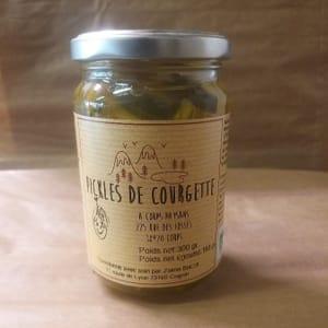 Pickles de courgettes-Potaju de Corps