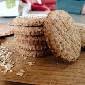 biscuits aux flocons d'avoine et son de blé