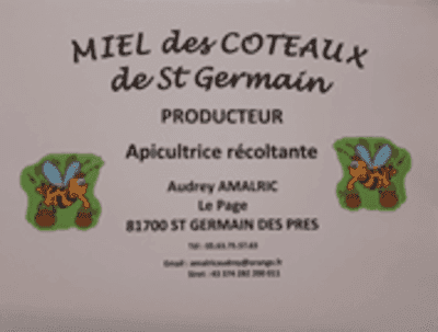 Miel des Coteaux de Saint Germain des Près