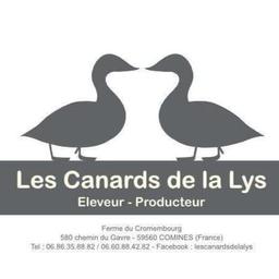 Logo de Les Canards de la Lys - Vente directe à la ferme - Comines (59)