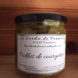 Pickles de courgettes