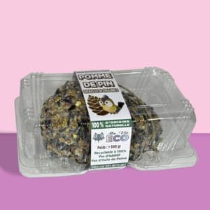Pommes de Pin "Graisse & Graines" pour Oiseaux