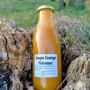 Velouté de pois cassés à la marocaine