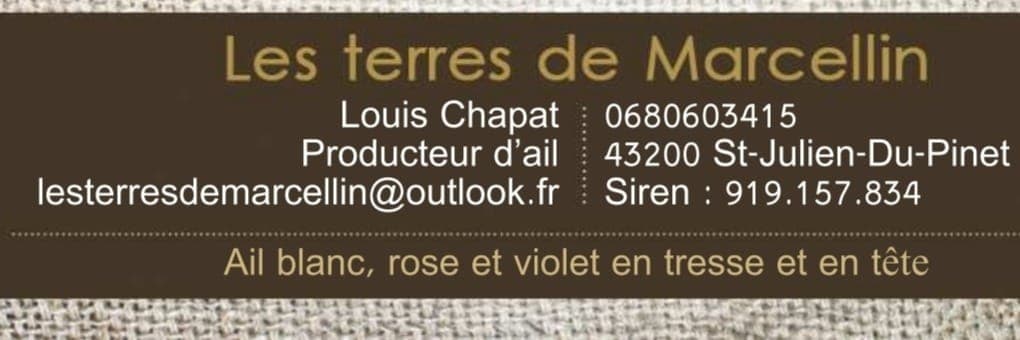 Bannière de Les terres de Marcellin