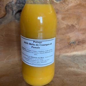 soupe méli-mélo de courge /panais