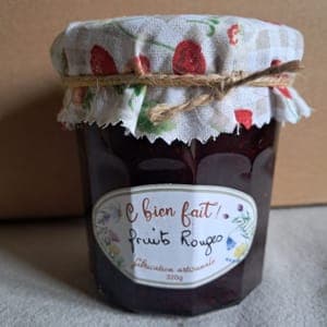 Confiture de fruits rouges 