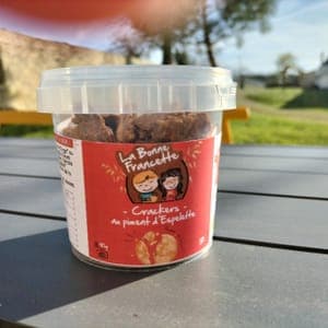 Crackers apéro - piment d'Espelette
