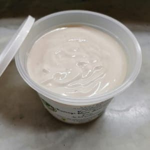Fromage blanc demi-écrémé au lait pasteurisé