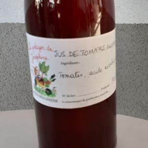 Jus de tomates anciennes bio 75cl