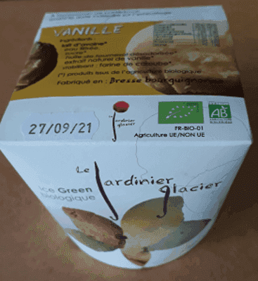 GLACE VEGETALE VANILLE 516ML (avoine)