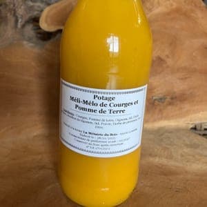 Soupe Méli-mélo de courges pommes de terre