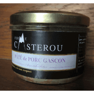Pâté Bio de porc noir aux échalotes - Ferme du CASTEROU