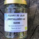Fleurs de lilas cristalisées au sucre