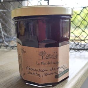 Confiture de fruits, prunes 
