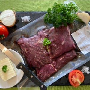 Steaks d'onglet - environ