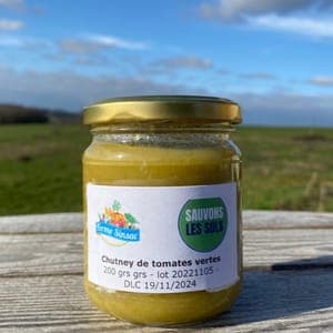 Chutney de tomates vertes