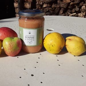 Compote pomme-coing