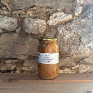 Sauté de veau bordelais bio au curry