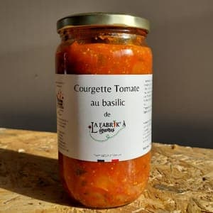 Courgette tomate au basilic 780 g