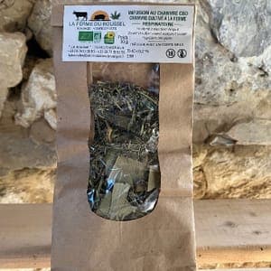 Tisane bio au chanvre respiratoire