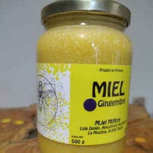 Miel gingembre 500g