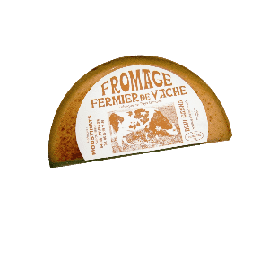 Fromage de vache croûte brûlée au lait cru