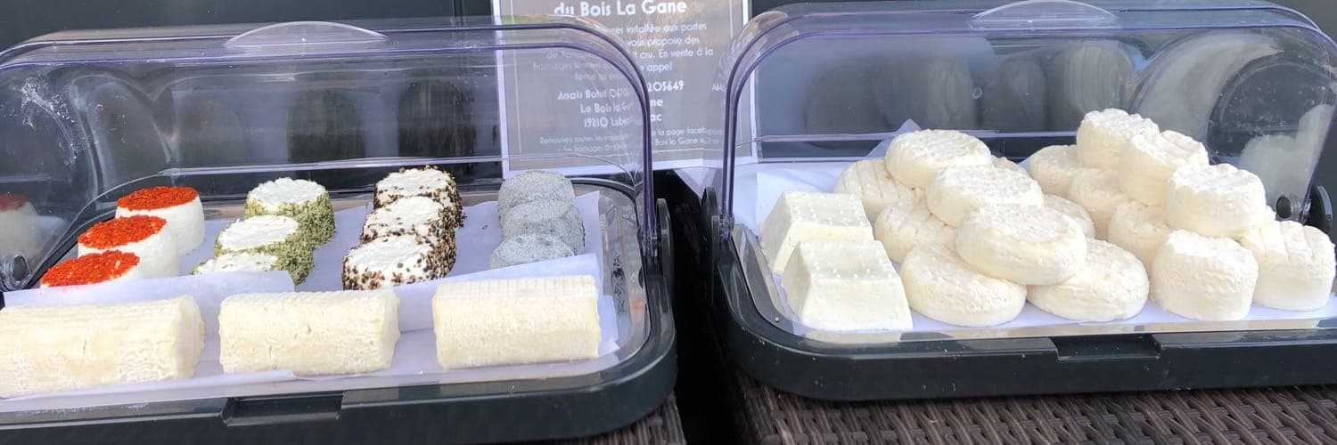 Bannière de Les fromages de chèvre du Bois la Gane