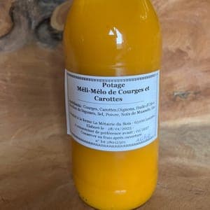 Soupe Méli-mélo de courges et carottes