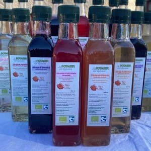 Sirop Géranium / Fruits rouges