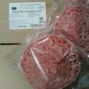 Steaks hachés, boeuf Wagyu/Charolais (surgelé)