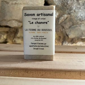 Savon corporel surgras au chanvre