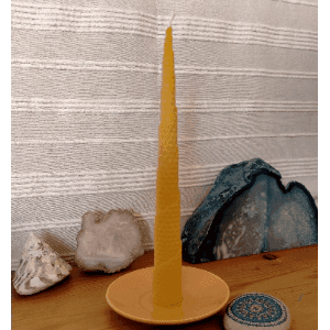 bougie véritable cire d'abeille