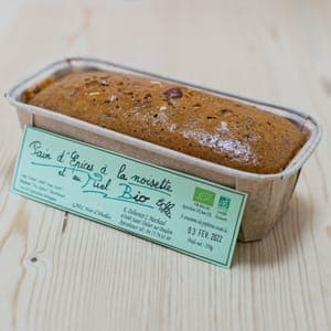 Pain d'épices en barquette Noisette (330g)