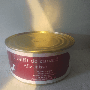 Confit de canard en boite