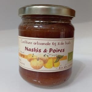 Confiture de Nashis & Poires 230 g