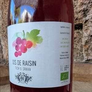 JUS DE RAISIN TICH & GRAVA