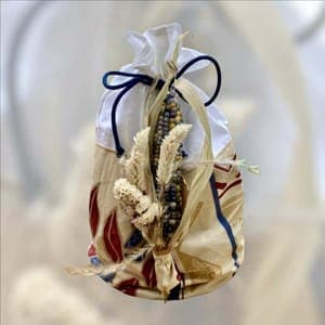 🎁 Spécial Fêtes ! Pochon en tissus 🎅🏼 + 5 produits + maïs multicolore