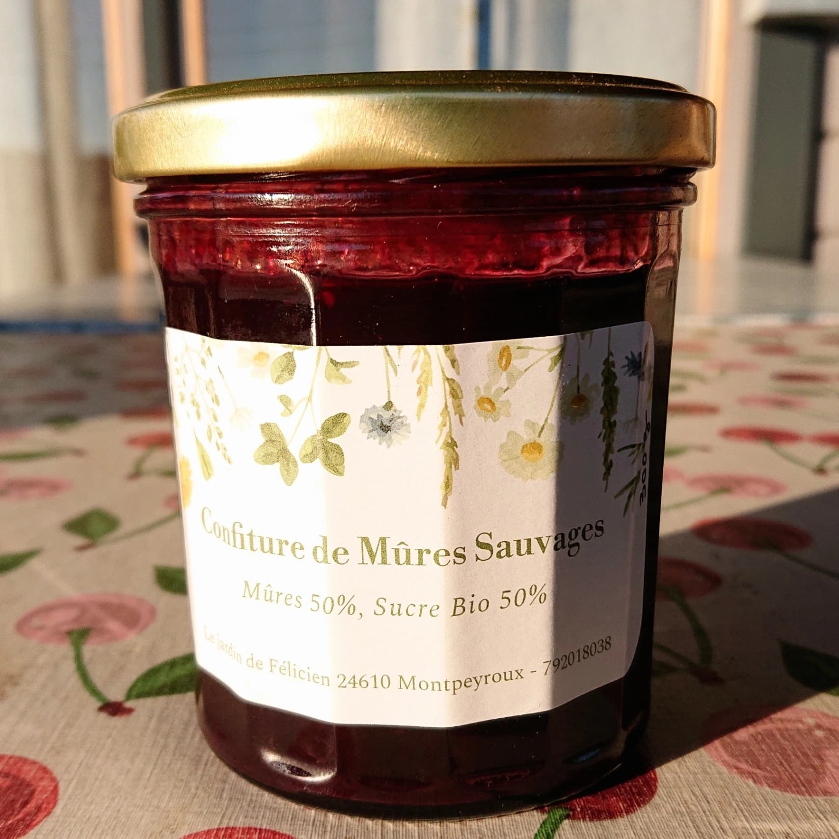 Confiture de Mûres Sauvages