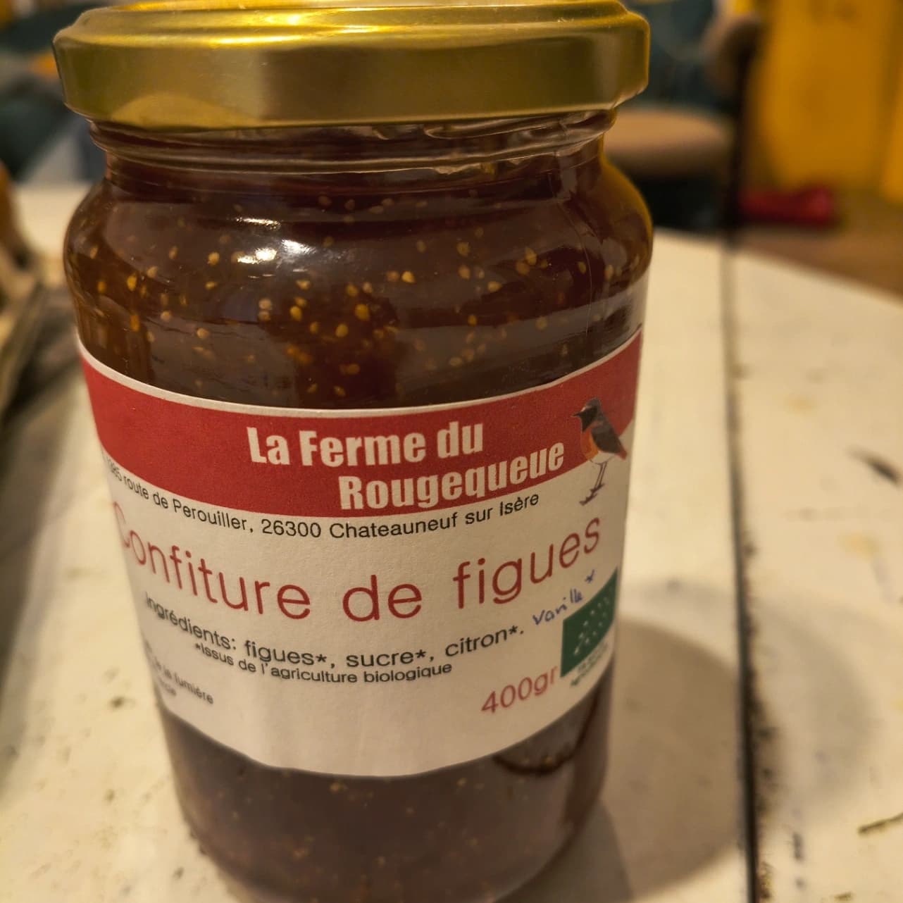 Confiture de figues bio
