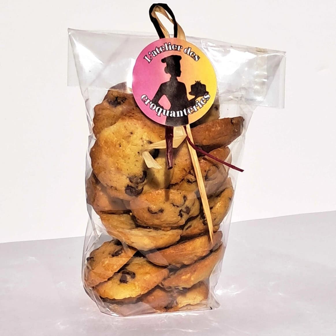 Mini cookies chocolat noisette