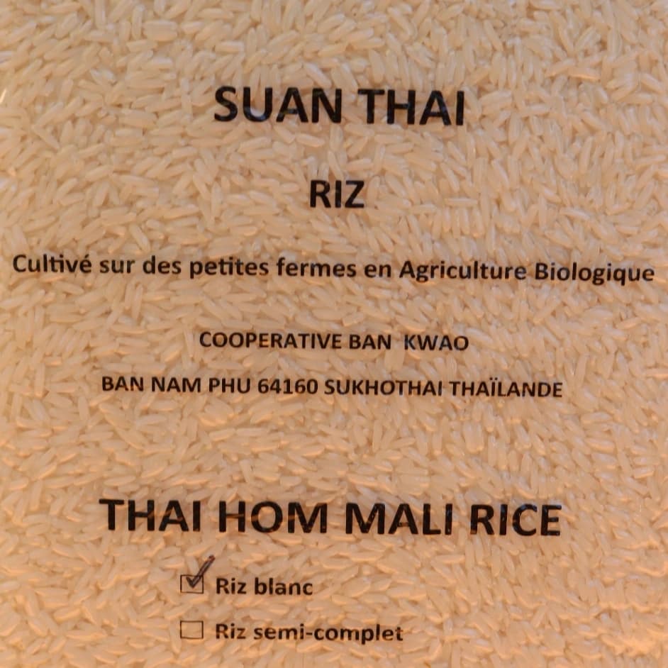 Riz Hom Mali blanc -  2kg